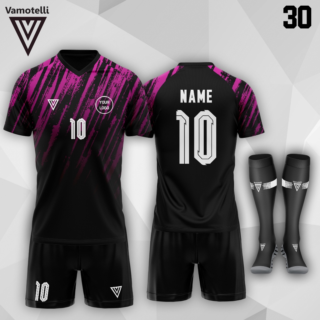 Jual VAMOTELLI Jersey Bola Setelan Futsal Bahan Dryfit Premium