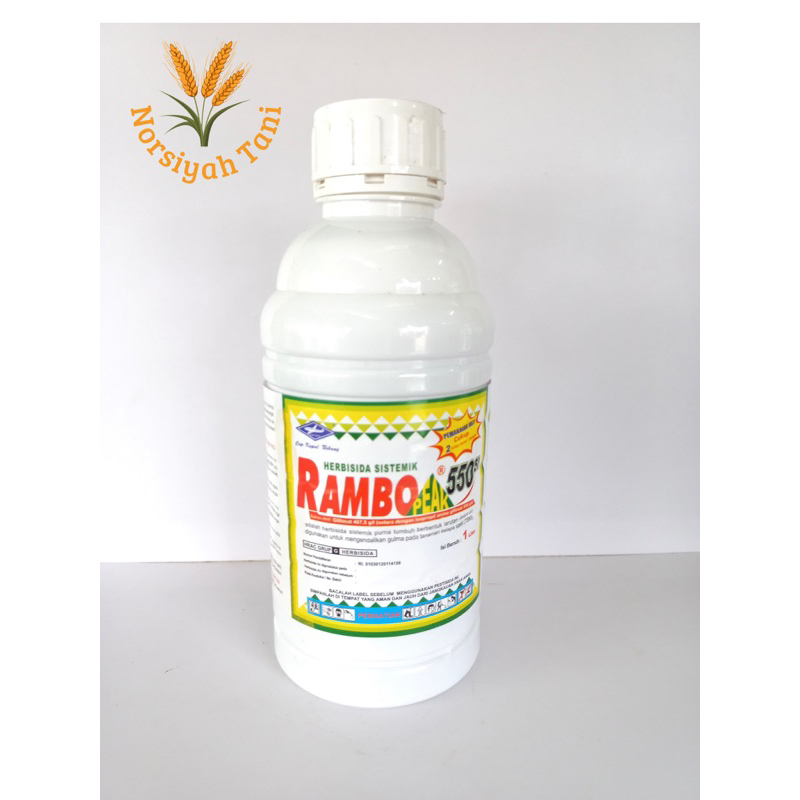Jual HERBISIDA RAMBO PEAK 1Litar 550SL | Shopee Indonesia