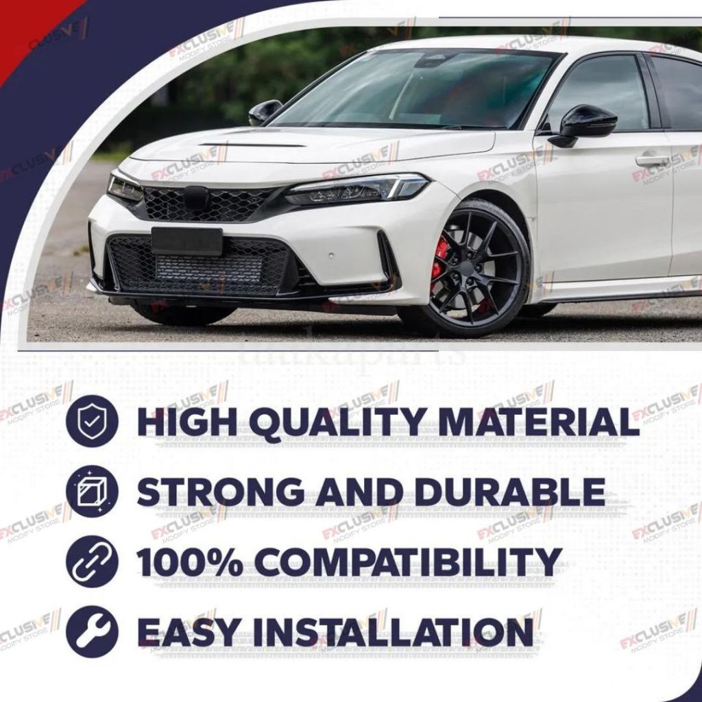 Jual HONDA CIVIC RS FE1 FE2 SEDAN (2022-UP) BODYKIT UPGRADE TYPE R ...