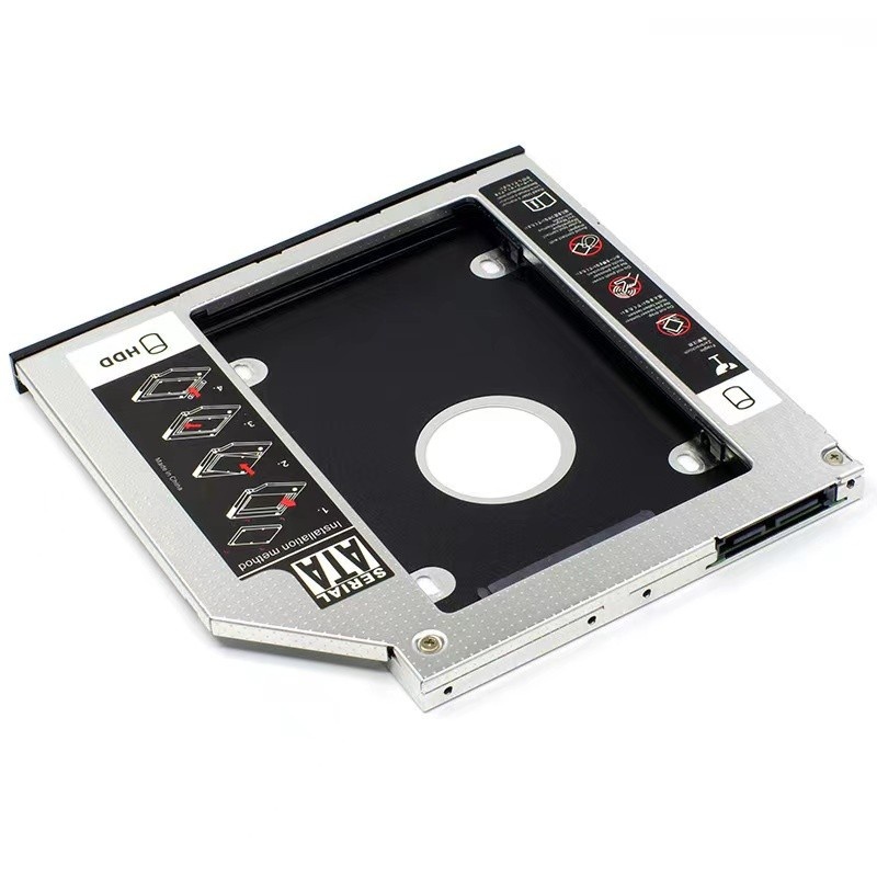 Jual caddy slim 9,5mm / HDD caddy 9,5mm / SSD HDD caddy 9,5mm | Shopee ...