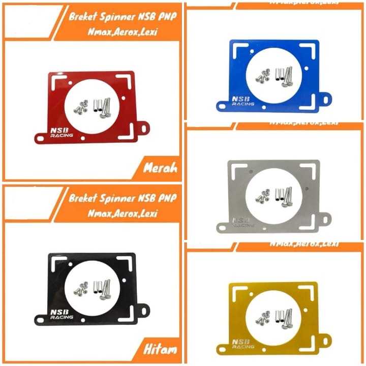 Jual Breket Spinner Radiator NSB Plus Baut PNP Motor Nmax Aerox Lexi # ...