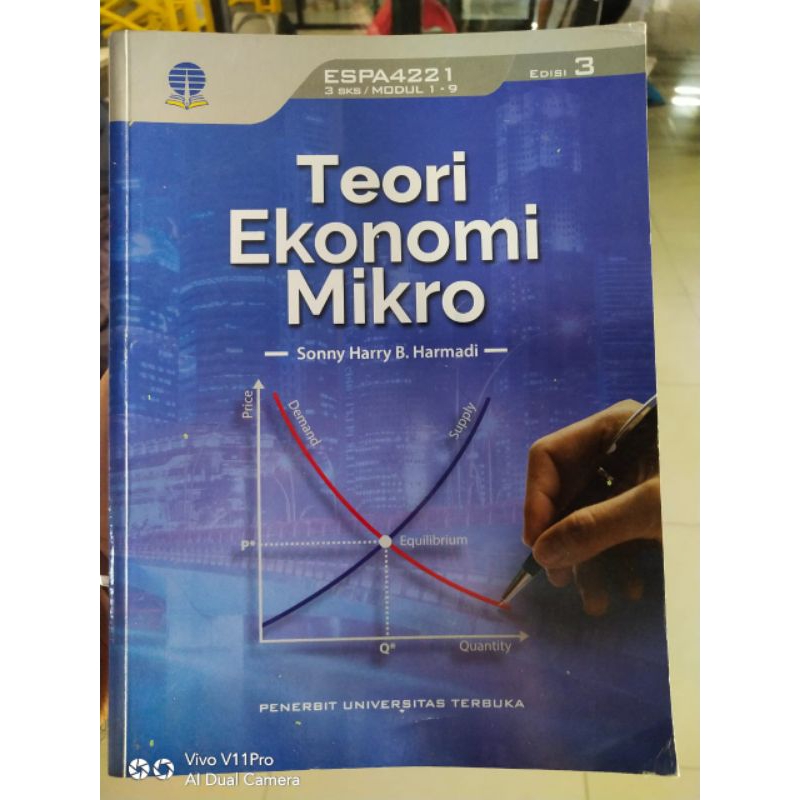 Jual TEORI EKONOMI MIKRO MODUL UT EDISI 3 | Shopee Indonesia