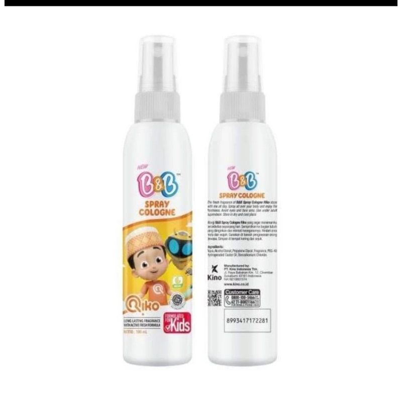 Jual B&B Spray Cologne Riko 100ml | Shopee Indonesia