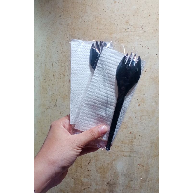 PAKET SENDOK TISU(1pac isi 50)