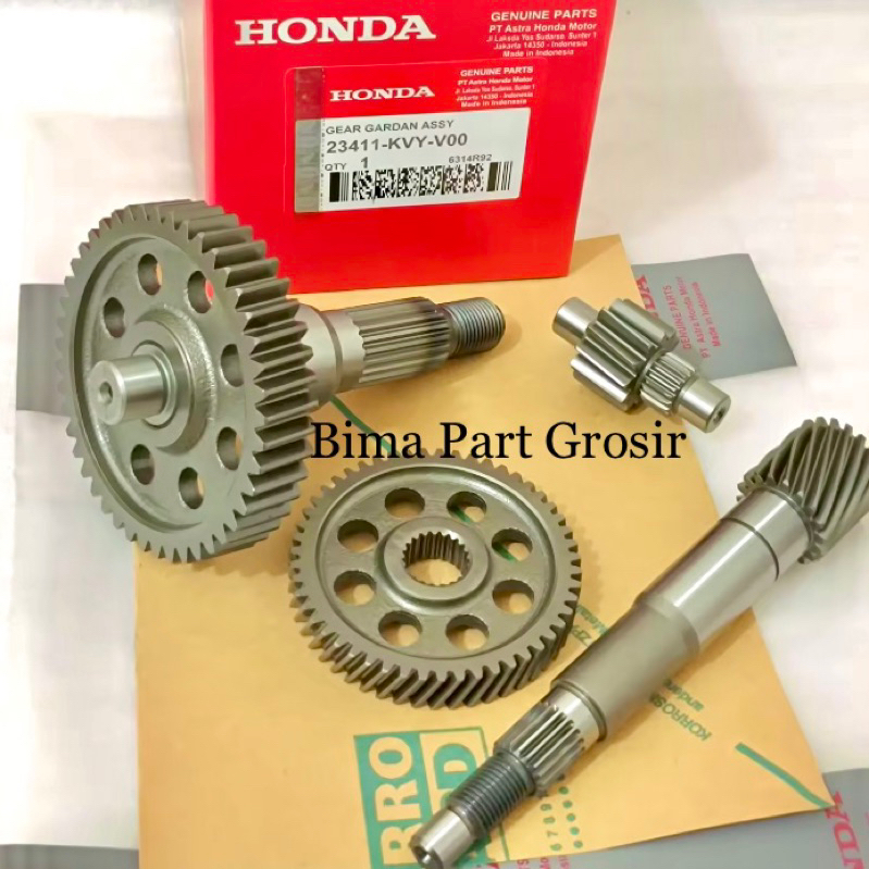 Jual GEAR GIGI RASIO GARDAN SET KVY HONDA BEAT KARBU SCOOPY KARBU SPACY ...