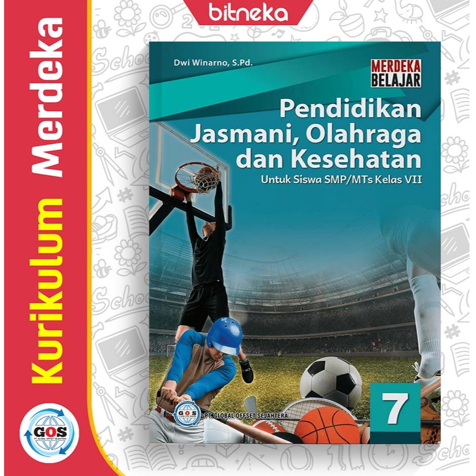 Jual Buku Siswa PJOK SMP/MTs Kelas 7 Kurikulum Merdeka - GOS | Shopee ...