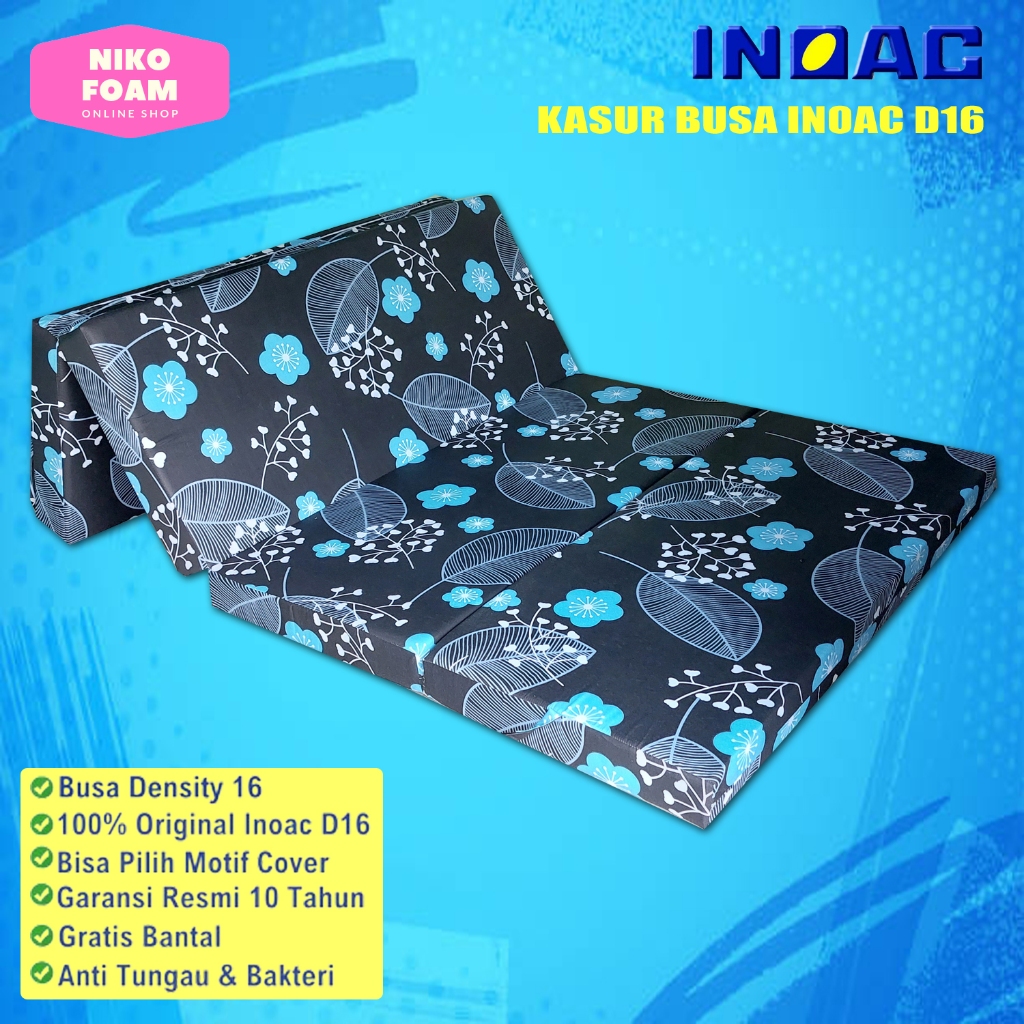 Jual Kasur Busa Inoac EPV D.16 Lipat 4 anti kempes Garansi 10 tahun ...