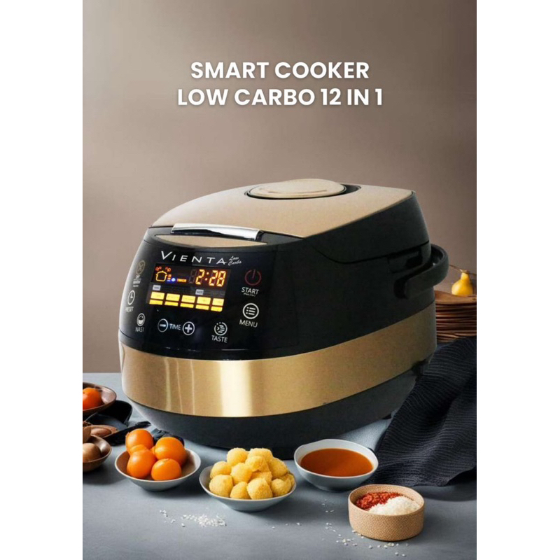 Jual SMART COOKER LOW CARBO Rice Cooker Low Carbo by Vienta (12 In 1