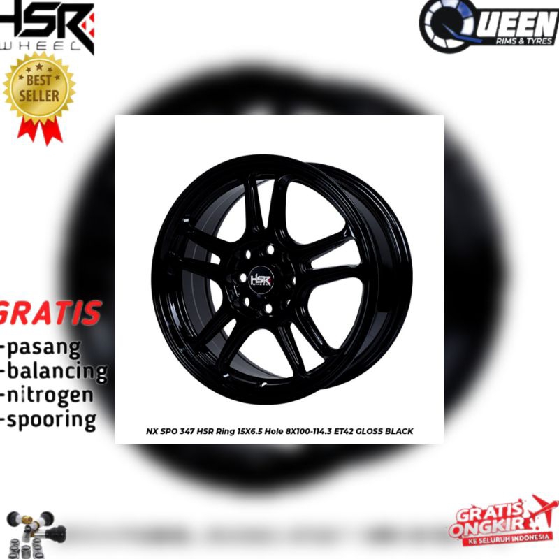 Jual VELG RACING R15 DOUBLE PCD HSR NX SPO untuk mobil avanza, xenia ...