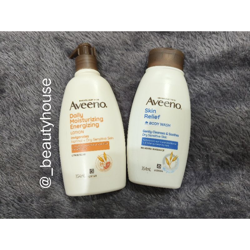 Jual Aveeno Daily Moisturizing Lotion Daily Moisturizing Energizing Lotion 354ml Body Lotion 6677