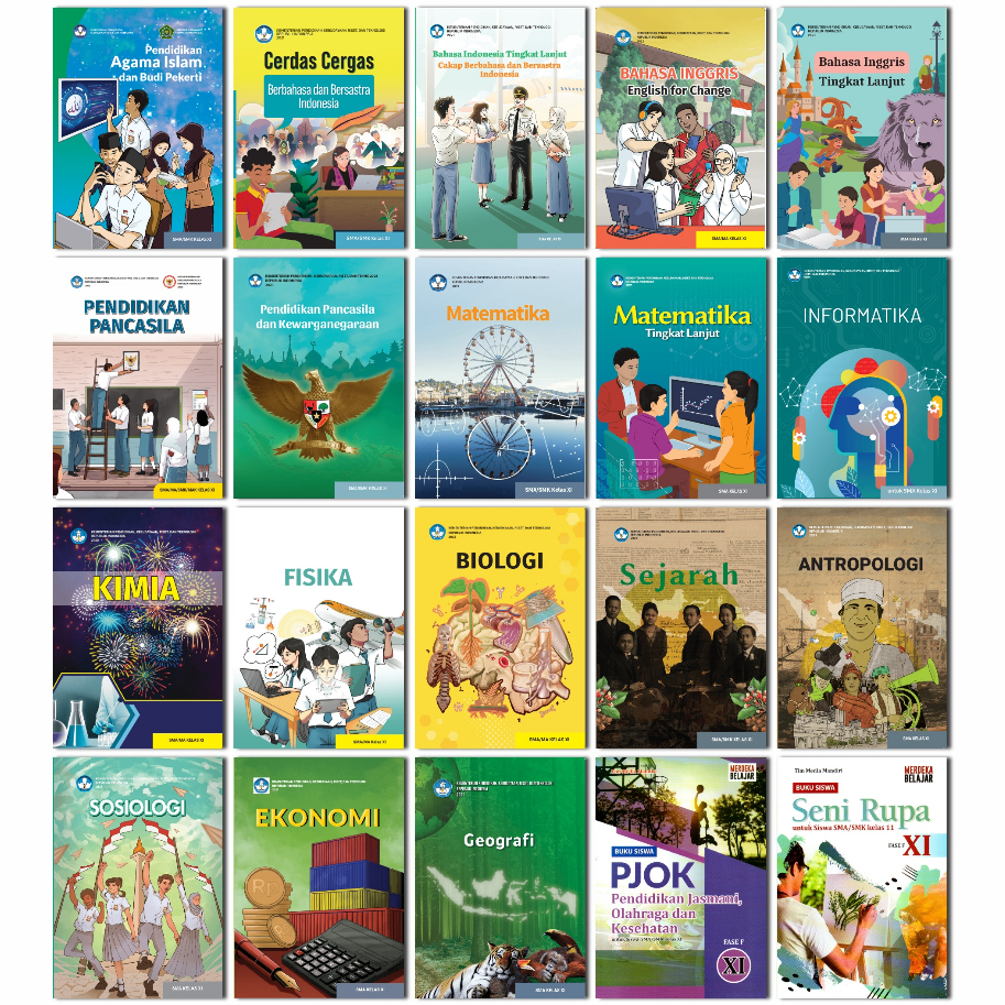 Jual BUKU KELAS 11 SMA KURIKULUM MERDEKA / PENGGERAK KURIKULUM 2021 ...