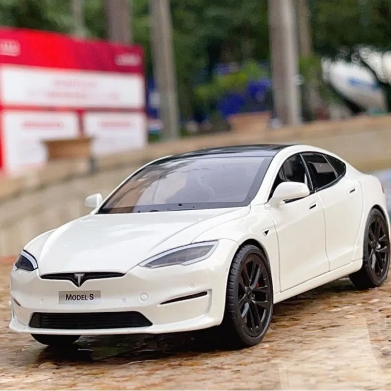 Jual Diecast Mobil TESLA MODEL Skala 1:24 PREMIUM - Alloy Model ...