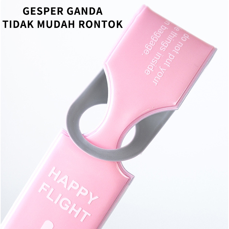 Jual gantungan koper/luggage tag/name tag koper/name tag koper bahan ...