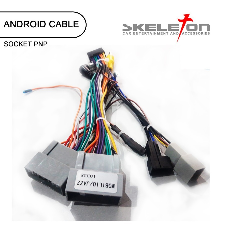 Jual Kabel Soket Head Unit Android Skeleton for Mobilio | Shopee Indonesia