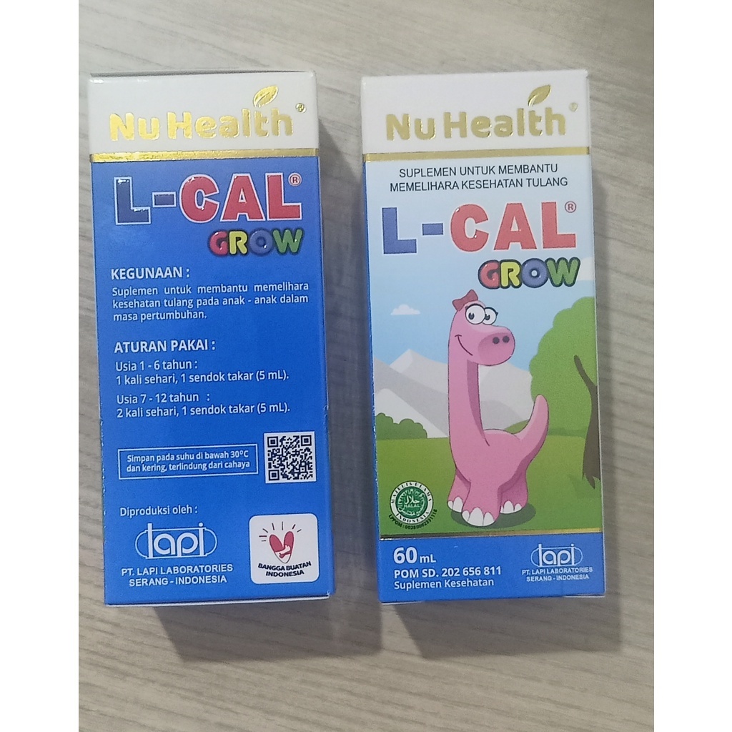 Jual L CAL GROW SIRUP PERTUMBUHAN ANAK 60 ML / L CALL GROW ORIGINAL ...