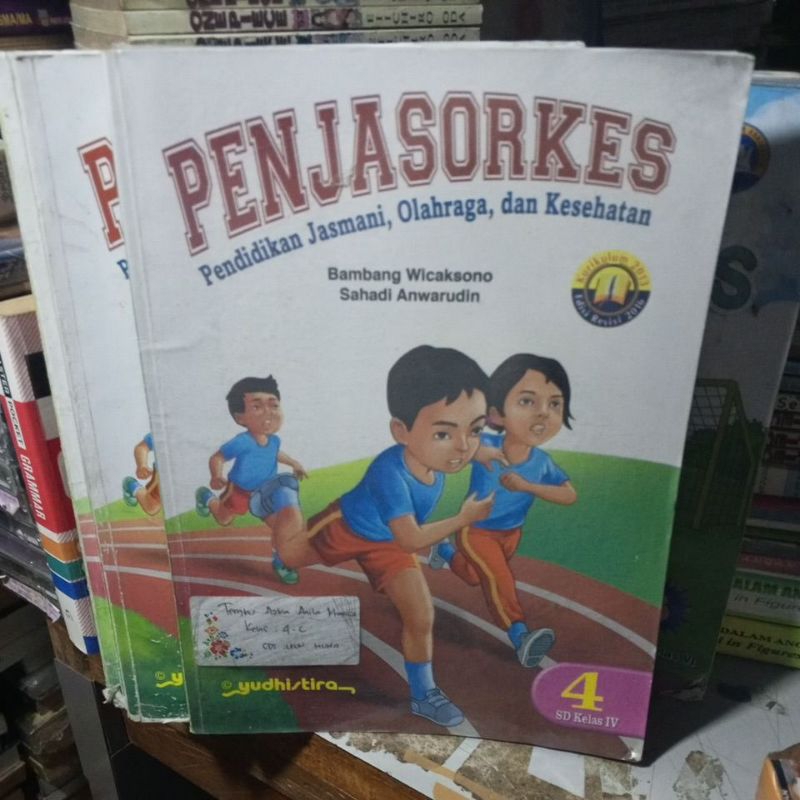 Jual Buku Penjasorkes Untuk Sd Kelas Revisi K Penerbit Yudistira