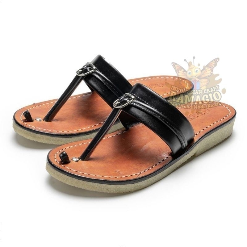 Jual Sandal Tarumpah Kulit Asli Sandal Jadul Sandal Tradisional Sandal