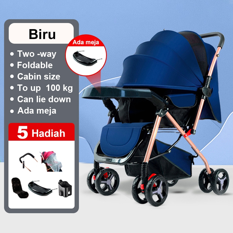 Jual Ready exquisite packaging[Garansi 5 tahun] Stroller Baby Lipat ...