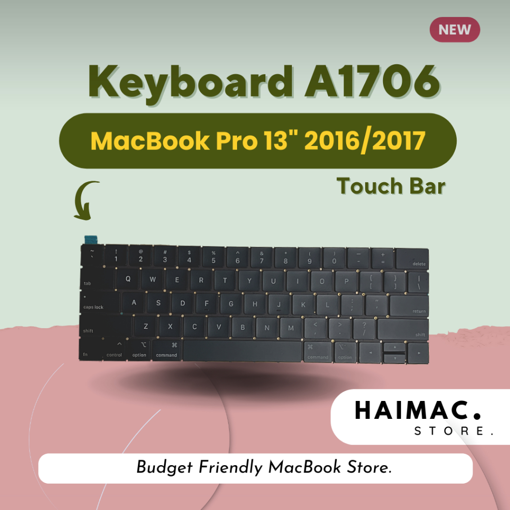 Gris sidéral Topcase Keyboard clavier APPLE Macbook Pro A1708