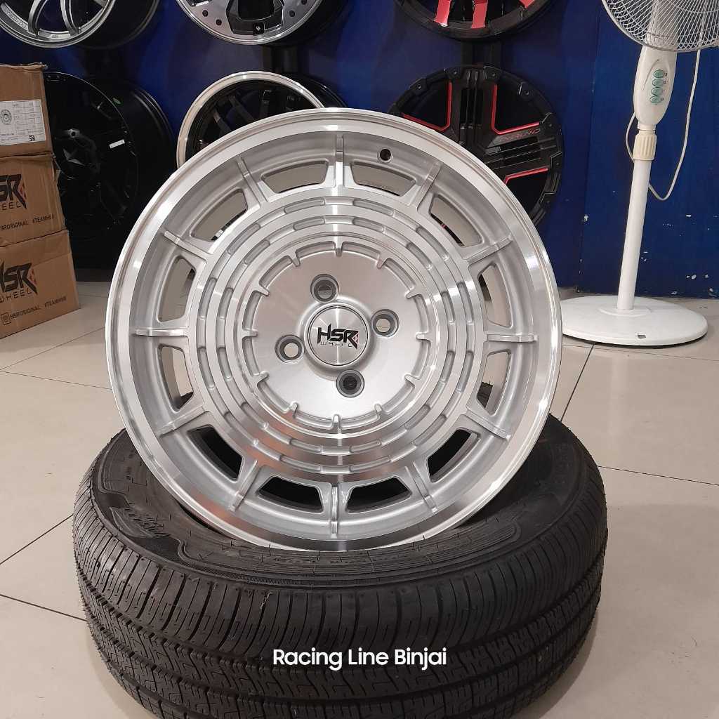 Jual Velg Mobil Terbaru HSR RTR R16 Hole 4 Jazz, Yaris, Swift, Accord ...