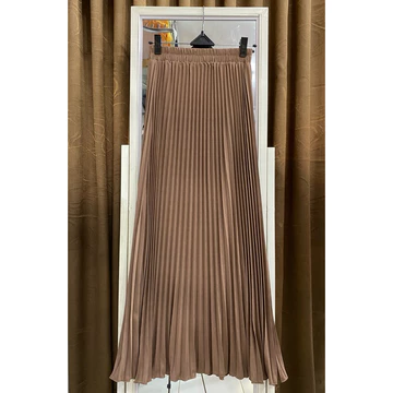 Premium Rok Plisket Panjang Wanita Allsize 40 Warna