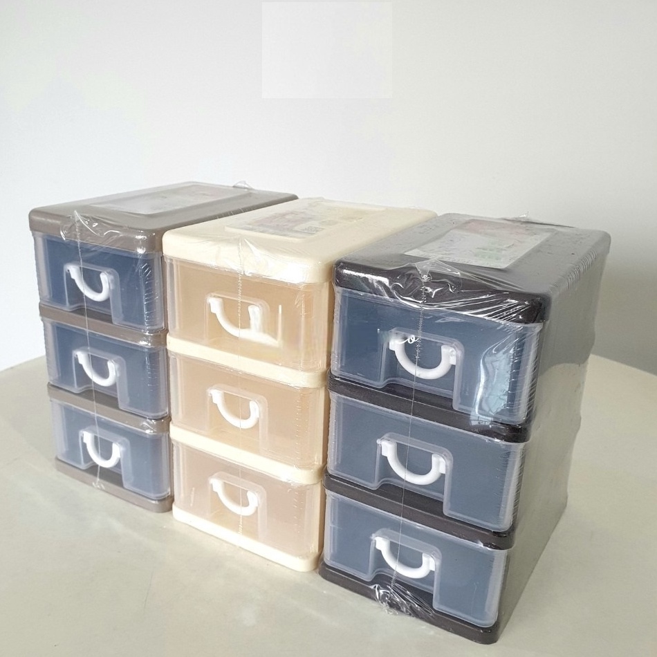Jual Terkini GQd GREEN LEAF LACI MINI CONTAINER MOMOJI CABINET STORAGE ...