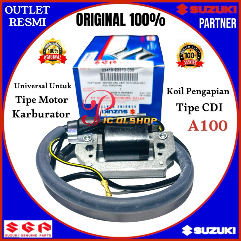 Jual Koil Pengapian Suzuki A100 Rc 80 100 Ts 125 Rgr Tornado Crystal