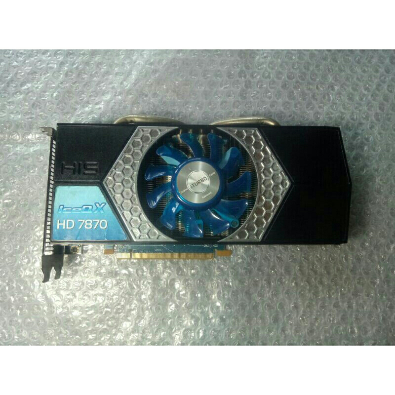 Jual Vga HIS HD 7870 IceQ X 2GB D5 256Bit, Vram Elpida | Shopee Indonesia