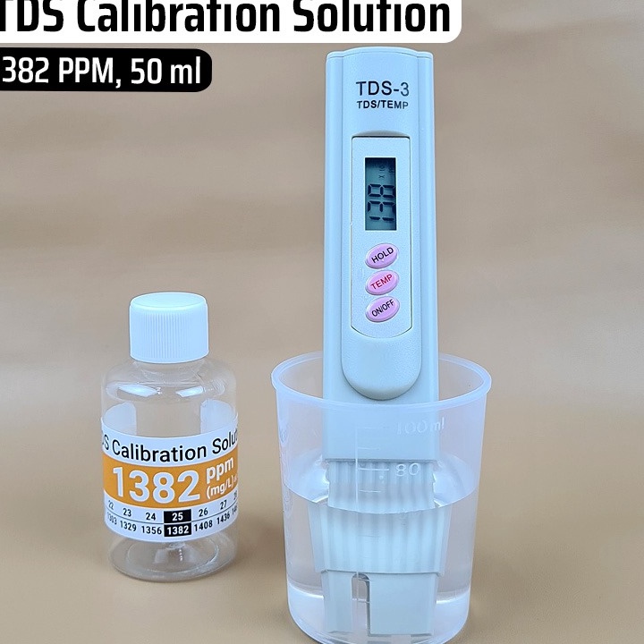 Jual Stok terbaru TDS Calibration Solution Cairan Larutan Kalibrasi TDS ...