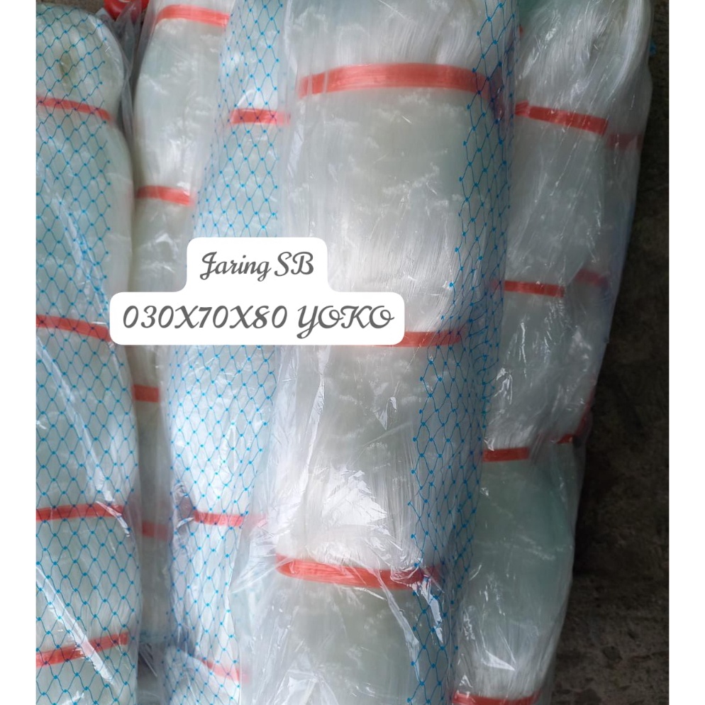 Jual jaring senar atau jaring ikan 3 X 7X8 yoko ART G3O2 | Shopee Indonesia