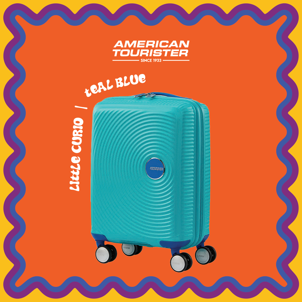 Jual American Tourister Koper Hardcase Little Curio 17 AM - Teal Blue ...