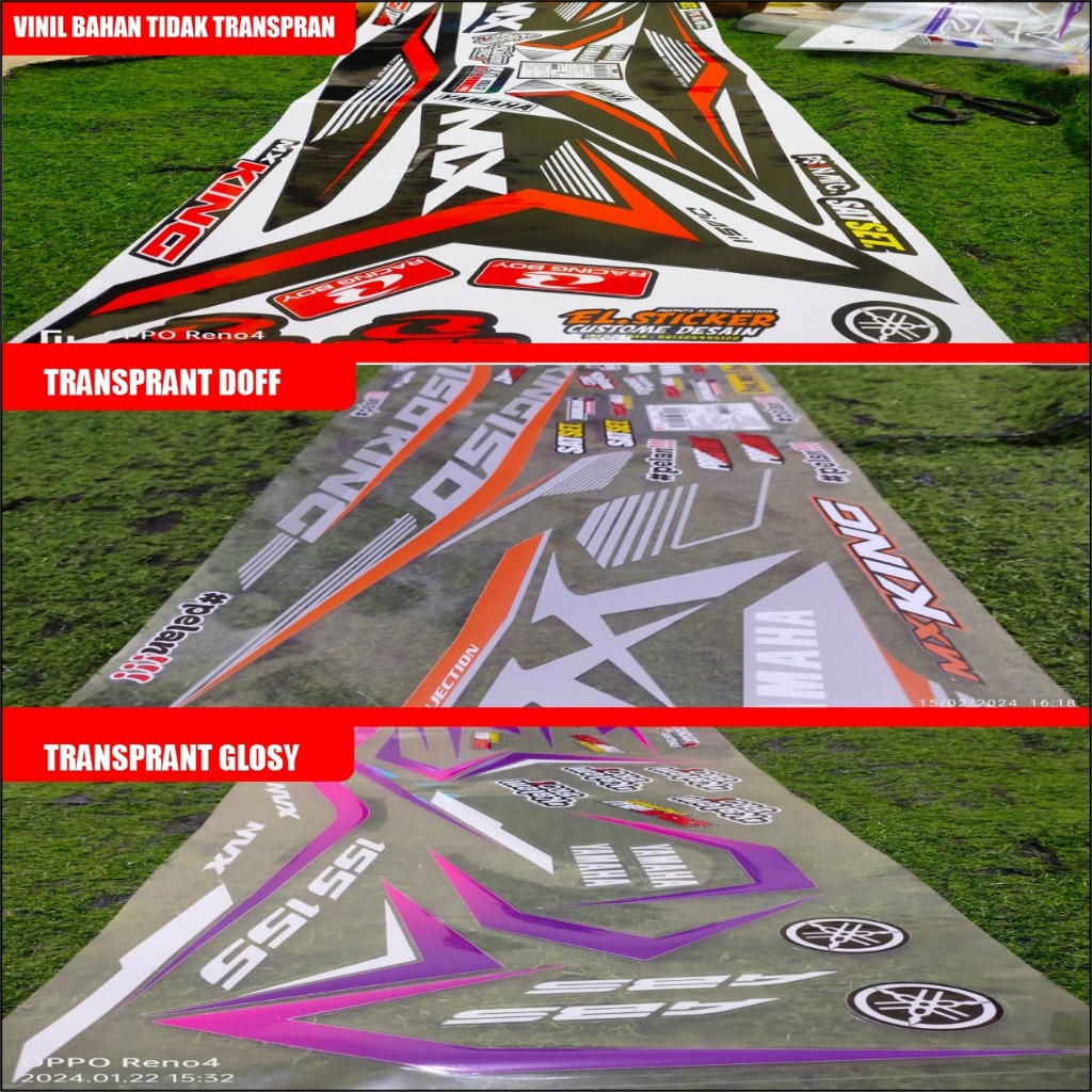 Jual STIKER STRIPING TRANSPARAN JUPITER Z1 FACELIFT LIS STICKER UV SEMI ...