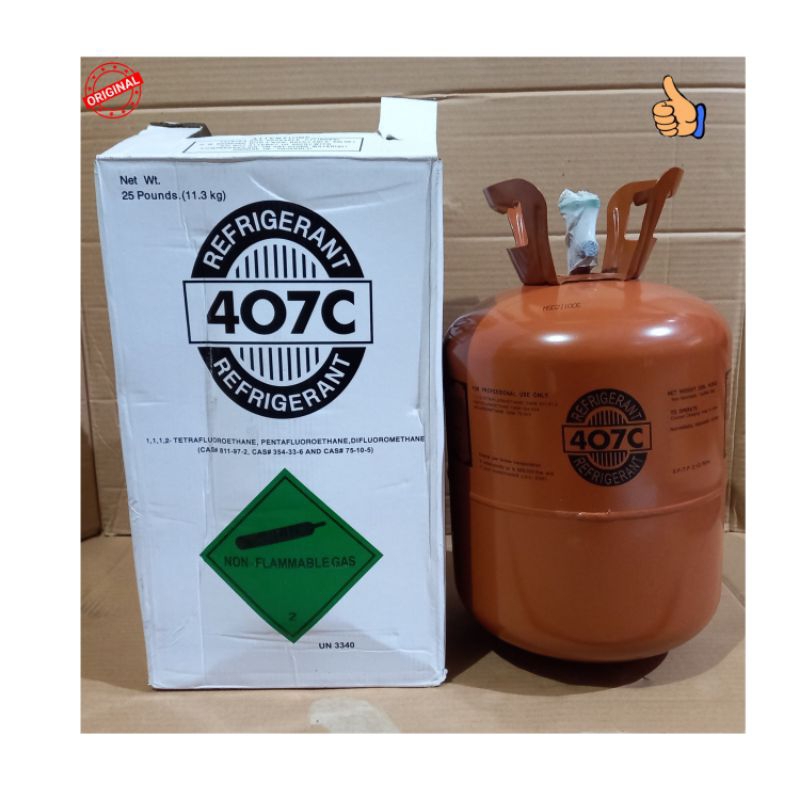 Jual Refrigerant Gas R-407C (11.30 kg) | Shopee Indonesia