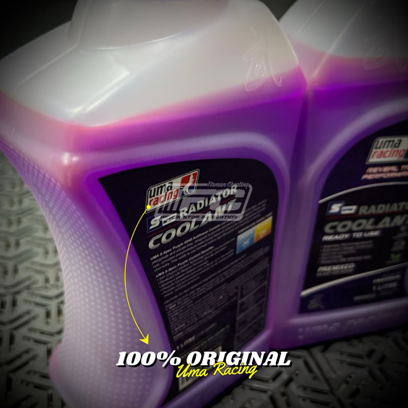 Jual AIR RADIATOR COOLANT 1L UNIVERSAL ORIGINAL UMA RACING | Shopee ...