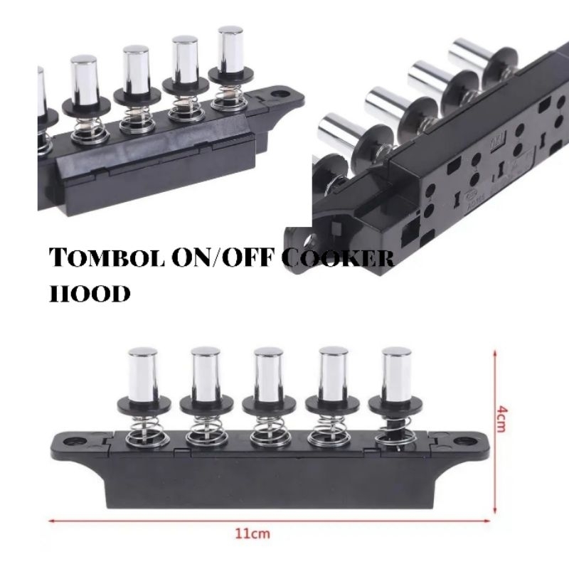 Jual TOMBOL/SWITCH ON/OFF BISA UNTUK COOKER HOOD MODENA,DELIZIA,RINNAI ...