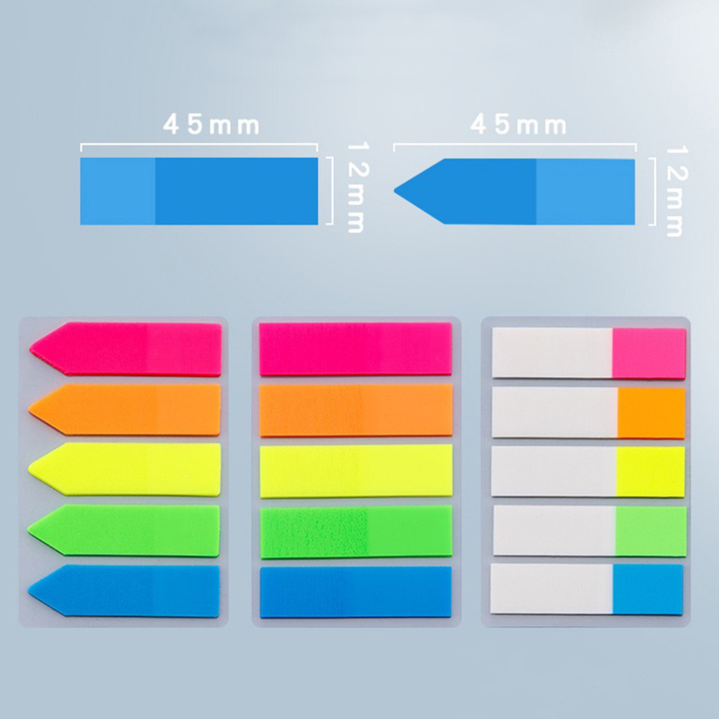 Jual COLORFUL STRIP INDEXER STICKY NOTE - INDEX LABEL TEMPEL WARNA ...