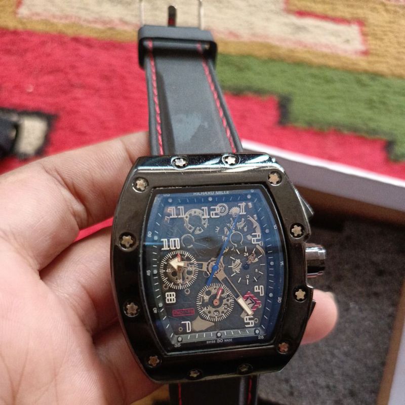 Tourbillon Richard Mille Shopee Jual Jam Tangan Chronograph Rm Ric
