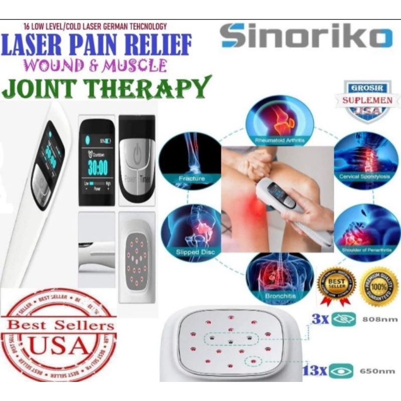 Jual Laser Paint Relief Joint Therapy Sinoriko Germantech - Terapi ...