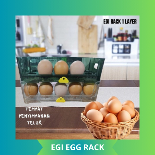 Jual PENYIMPANAN TELUR 1 TINGKAT/PENYIMPANAN SERBAGUNA/RAK TELUR 1 ...