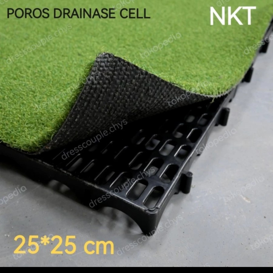 Jual Alas rak tanaman / Drainase cell alas rumput sintesis NKT ...