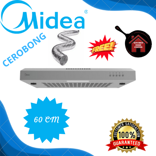 Jual Cooker Hood Midea MH60STAINLES / MH 60 STAINLESS 60 cm - FREE ...