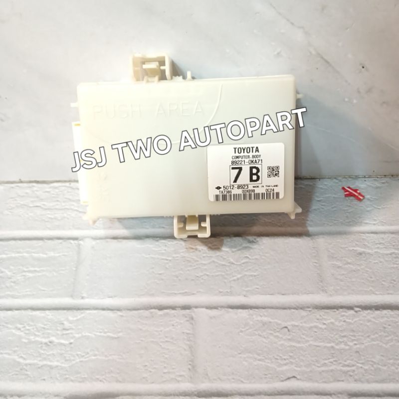 Jual ECU COMPUTER BODY TOYOTA INNOVA REBORN FORTUNER VRZ HILUX REVO SC ...