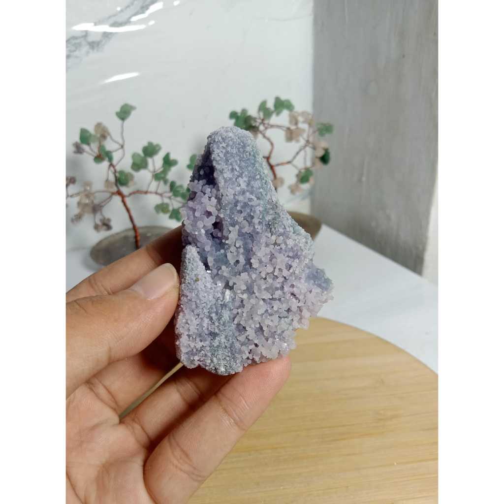 Jual Natural Grape Agate Crystal Cluster(14) | Shopee Indonesia