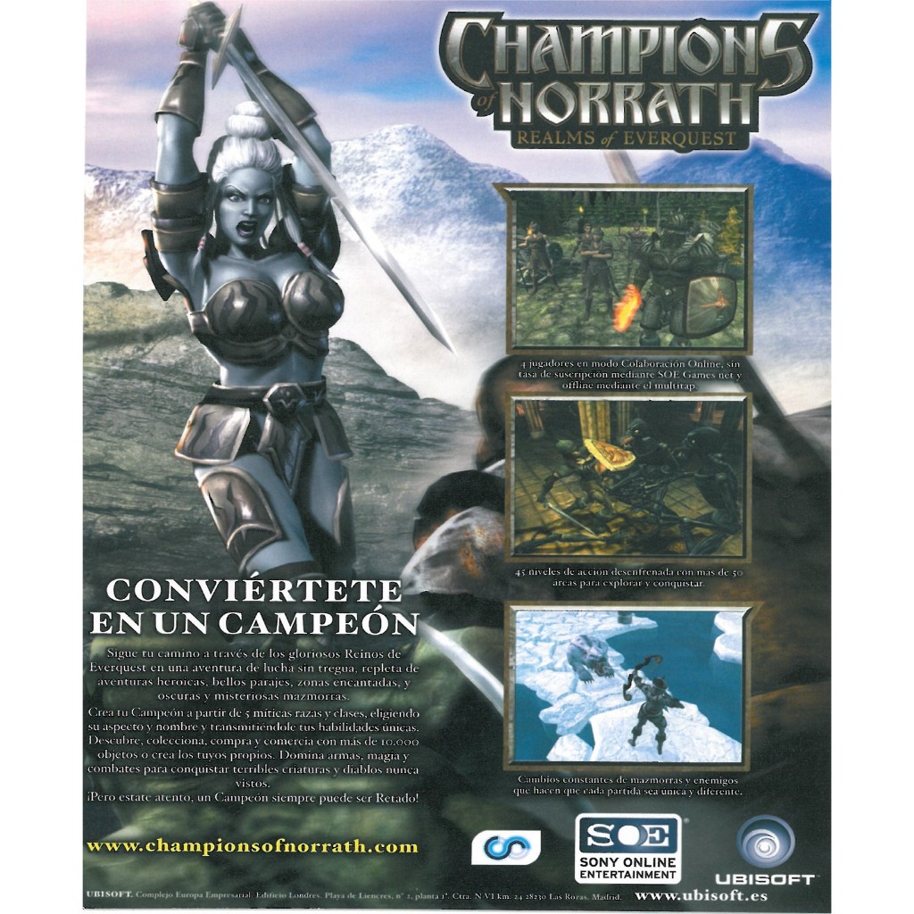 Jual Champions Of Norrath GAME PS2 UNTUK PC LAPTOP ANDROID Shopee Indonesia