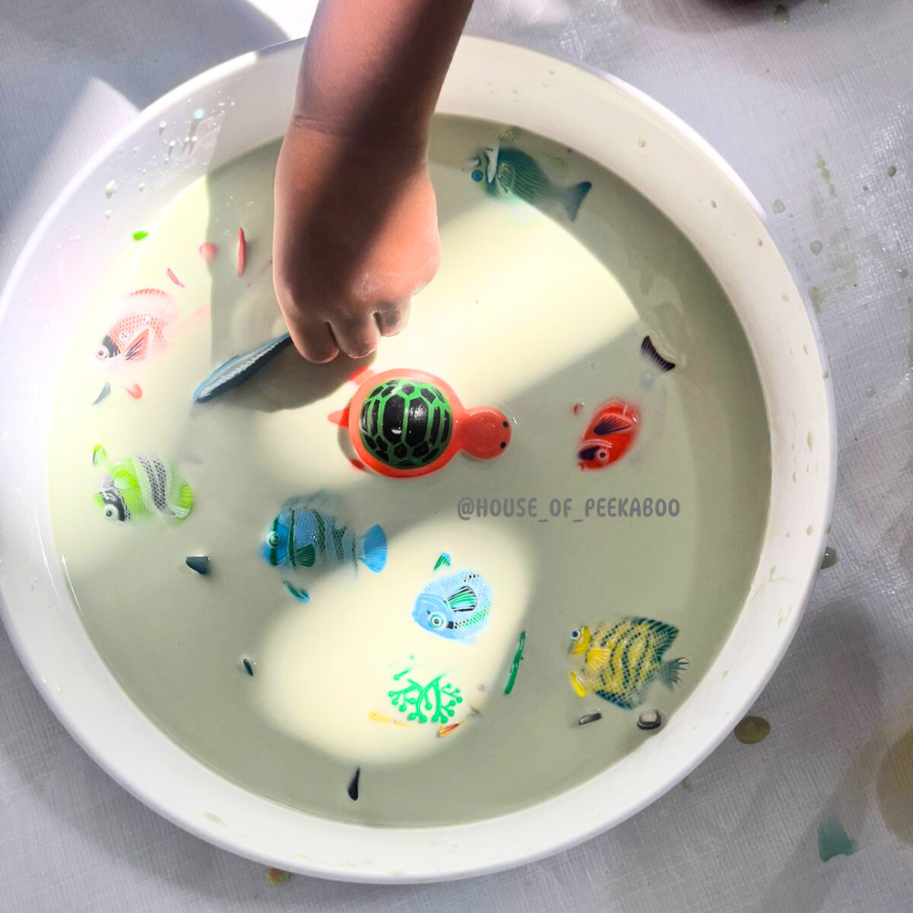 Jual House of Peekaboo Rainbow Edible Oobleck Ubleg Non Newtonian Fluid ...
