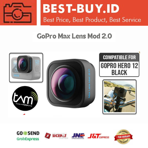 Jual GoPro Max Lens Mod 2.0 Ultra Wide Angle POV original | Shopee ...
