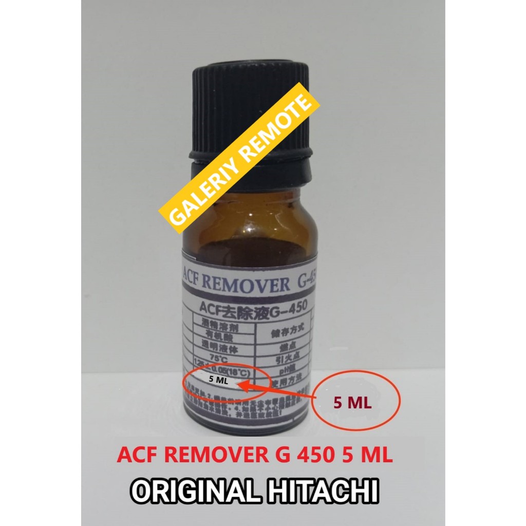 Jual acf remover G-450 pembersih lem acf bonding kemasan botol 5 ml ...