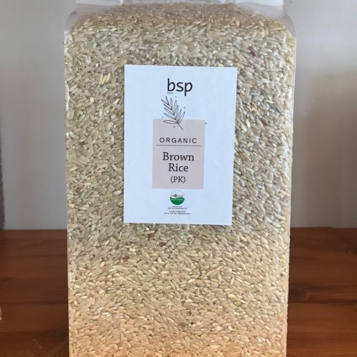 Jual BSP Organic Brown Rice 2kg | Shopee Indonesia