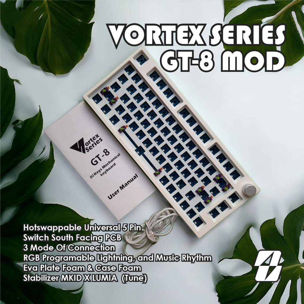 Jual Vortex GT8 / GT 8 / GT8 Vortexseries Mechanical Gaming Keyboard