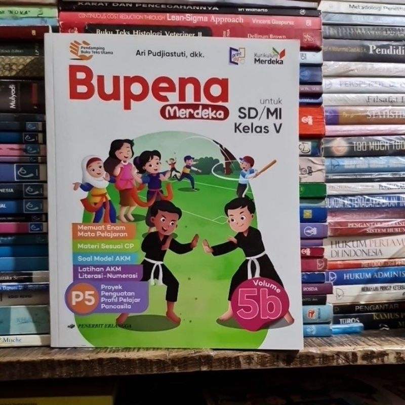 Jual Bupena Merdeka VOLUME 5B KELAS 5 SD Kurikulum Merdeka by Erlangga ...